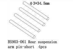 BS903-061 Rear Suspension Arm Pin  - ?3*34,5mm)